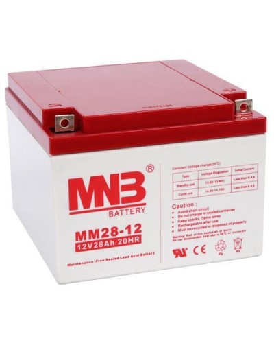 MNB MM 28-12. Аккумулятор герметичный свинцово-кислотный. MNB в Омске