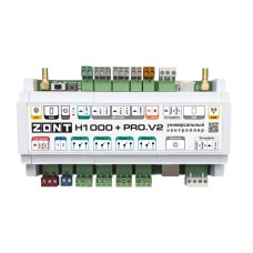 ZONT H-1000+PRO V2. Универсальный контроллер для удаленного управления инженерной системой. MicroLine
