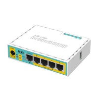 RB750UPr2. Коммутатор 4-портовый  Gigabit Ethernet с PoE. Mikrotik