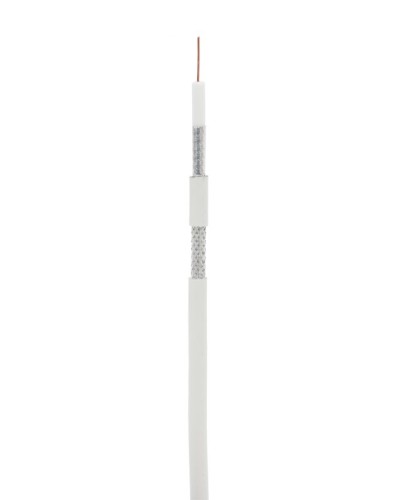 RG-6 CCS, In, PVC (EC-C2-32123A-WT-3). Кабель коаксиальный омедненный. NETLAN в Омске