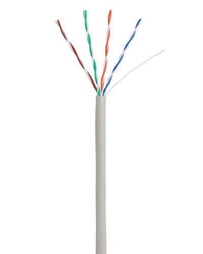 U/UTP 4pair, Cat5e, In, PVC (EC-UU004-5E-PVC-GY). Кабель «витая пара» (LAN) для структурированных систем связи. NETLAN в Омске
