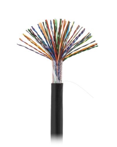 U/UTP 50pair, Cat5, Out, PE (EC-UU050-5-PE-BK-3). Кабель «витая пара» (LAN) для структурированных систем связи. NETLAN в Омске