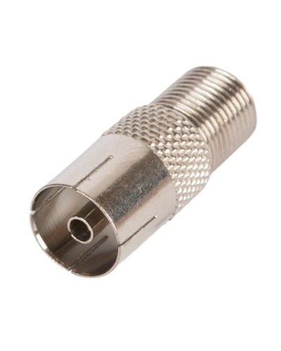 EC-CC-F-PAL-FM-MT-100 (100 шт). Адаптер для коаксиальных кабелей, F-тип-PAL-female. NETLAN в Омске