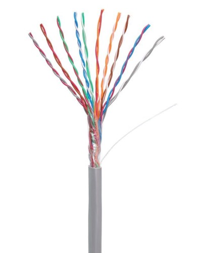 U/UTP 10pair, Cat5, In, PVC (EC-UU010-5-PVC-GY-3). Кабель «витая пара» (LAN) для структурированных систем связи. NETLAN в Омске
