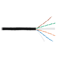 U/UTP 4pair, Cat6, Solid, In/Out, нг(А)-HF (NMC 4140C-BK). Кабель «витая пара» (LAN) для структурированных систем связи. NIKOMAX