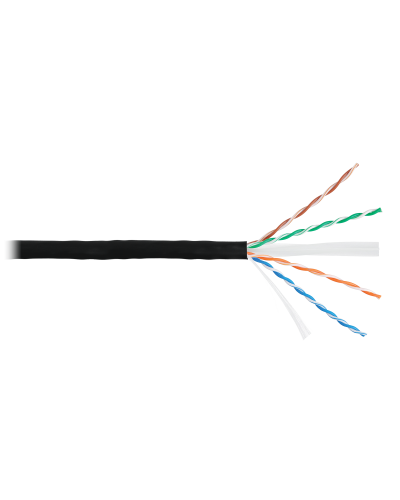 U/UTP 4pair, Cat6, Solid, In/Out, нг(А)-HF (NMC 4140C-BK). Кабель «витая пара» (LAN) для структурированных систем связи. NIKOMAX в Омске