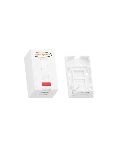 NMC-MB1P-ST-WT. Корпус настенной розетки. NIKOMAX в Омске