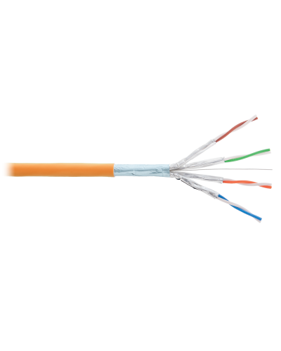 F/FTP 4pair, Cat6a, Solid, In, нг(А)-HF (NMC 4355C-OR). Кабель «витая пара» (LAN) для структурированных систем связи. NIKOMAX в Омске