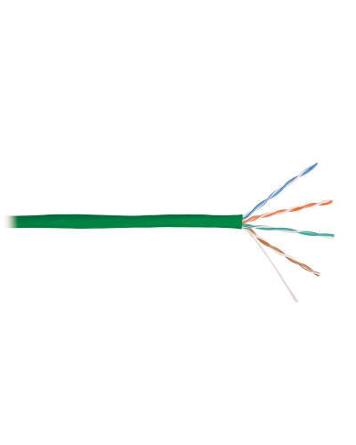U/UTP 4pair, Cat5e, Solid, In, PVC (NMC 4100A-GN). Кабель «витая пара» (LAN) для структурированных систем связи. NIKOMAX в Омске