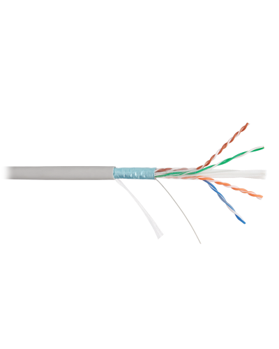 F/UTP 4pair, Cat6, Solid, In, PVC (NMC 4240A-GY). Кабель «витая пара» (LAN) для структурированных систем связи. NIKOMAX в Омске