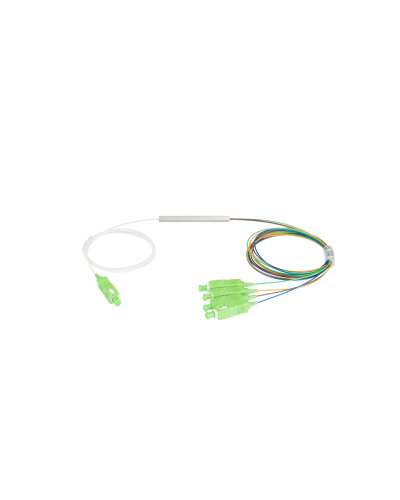 NMF-SPP1X4A1-SCA-M. Сплиттер планарный 1x4, 9/125мкм, SC/APC, 0.9 мм. NIKOMAX в Омске