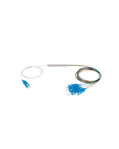 NMF-SPP1X4A1-SCU-M. Сплиттер планарный 1x4, 9/125мкм, SC/UPC, 0.9 мм. NIKOMAX в Омске