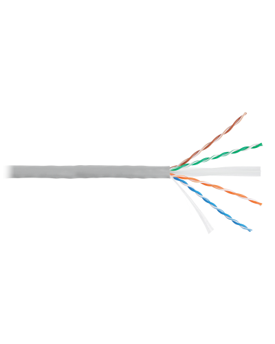 U/UTP 4pair, Cat6, Solid, In, PVC (NMC 4140A-GY). Кабель «витая пара» (LAN) для структурированных систем связи. NIKOMAX в Омске