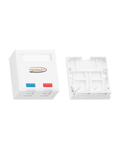 NMC-MB2P-ST-WT. Корпус настенной розетки. NIKOMAX в Омске