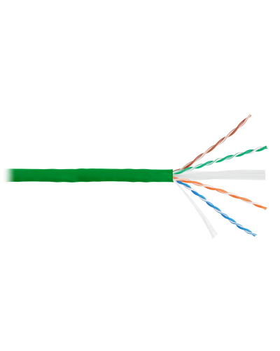 U/UTP 4pair, Cat6, Solid, In, нг(А)-HF (NMC 4140C-GN). Кабель «витая пара» (LAN) для структурированных систем связи. NIKOMAX в Омске