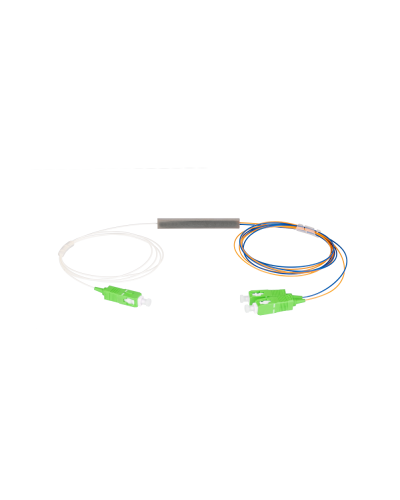 NMF-SPP1X2A1-SCA-M. Сплиттер планарный 1x2, 9/125мкм, SC/APC, 0.9 мм. NIKOMAX в Омске