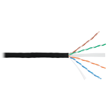 U/UTP 4pair, Cat6, Solid, Out, PVC (NMC 4155B-BK). Кабель «витая пара» (LAN) для структурированных систем связи. NIKOMAX
