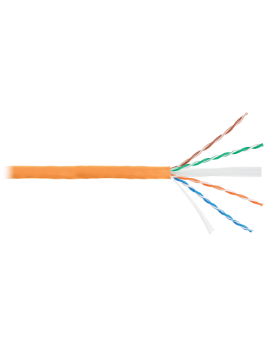 U/UTP 4pair, Cat6, Solid, In, нг(А)-HF (NMC 2140C-OR). Кабель «витая пара» (LAN) для структурированных систем связи. NIKOMAX в Омске