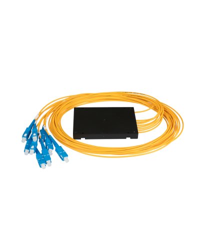 NMF-SPP1X8A1-SCU-B. Сплиттер планарный 1x8, 9/125мкм, SC/UPC, 2 мм. NIKOMAX в Омске