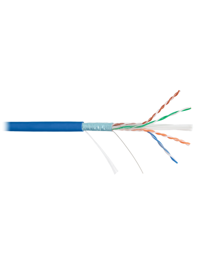 F/UTP 4pair, Cat6, Solid, In, нг(А)-HF (NMC 4240C-BL). Кабель «витая пара» (LAN) для структурированных систем связи. NIKOMAX в Омске