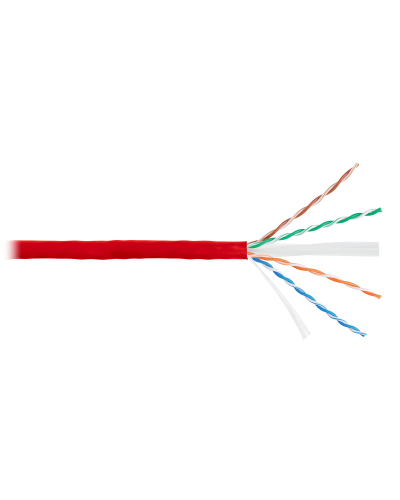 U/UTP 4pair, Cat6, Solid, In, нг(А)-HF (NMC 4140C-RD). Кабель «витая пара» (LAN) для структурированных систем связи. NIKOMAX в Омске