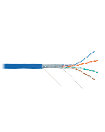 F/UTP 4pair, Cat5e, Solid, In, нг(А)-HF (NMC 9200C-BL). Кабель «витая пара» (LAN) для структурированных систем связи. NIKOMAX в Омске