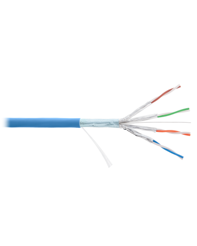 F/FTP 4pair, Cat6a, Solid, In, нг(А)-HF (NMC 4355C-IB). Кабель «витая пара» (LAN) для структурированных систем связи. NIKOMAX в Омске
