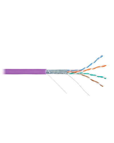 F/UTP 4pair, Cat5e, Solid, In, нг(А)-HF (NMC 4200C-VL). Кабель «витая пара» (LAN) для структурированных систем связи. NIKOMAX в Омске