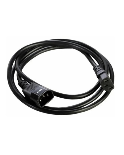 NTSS-PC13141 C13-С14 проводник.:3х0.75мм2 1м 220В 10А черный. Кабель питания. NTSS в Омске
