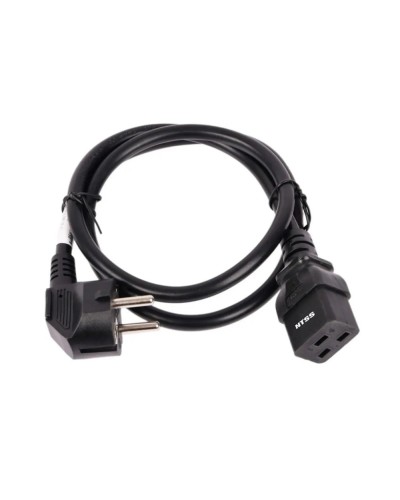 NTSS-PC19772 C19-Schuko проводник.:3х1.5мм2 3м 220/250В 16А черный. Кабель питания. NTSS в Омске