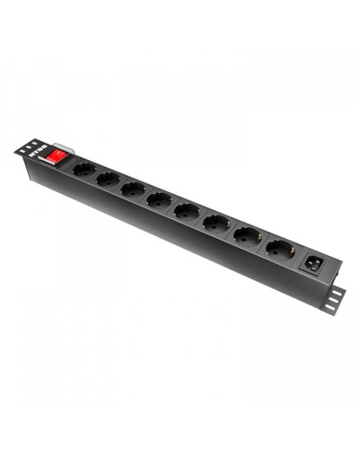 NTSS-PDU-DA1015 гор.размещ. 8xSchuko базовые 10A C14. Блок розеток 19. NTSS в Омске