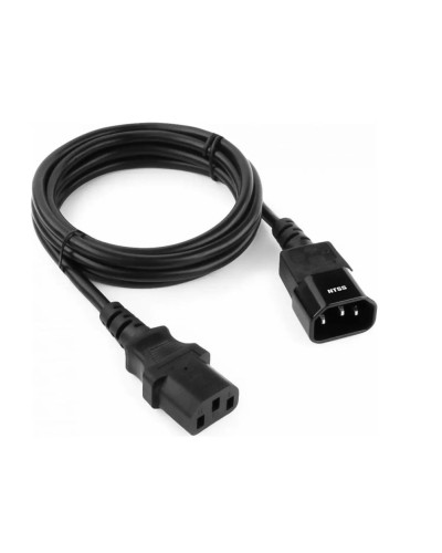 NTSS-PC13142 C13-С14 проводник.:3х0.75мм2 1.8м 220/250В 10А черный. Кабель питания. NTSS в Омске