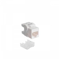 NTSS-KJ-UTP-RJ45-5E-180-WT информ. KeystoneRJ45 кат.5E UTP бел.. Вставка Keystone Jack RJ-45. NTSS
