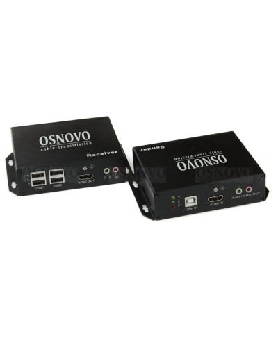 TLN-HiKMA/1+RLN-HiKMA/1. Удлинитель HDMI, USB, RS232, ИК-сигнала. OSNOVO в Омске
