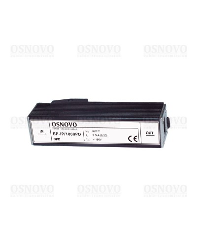 SP-IP/1000PD. Устройство грозозащиты цепей Ethernet. OSNOVO в Омске