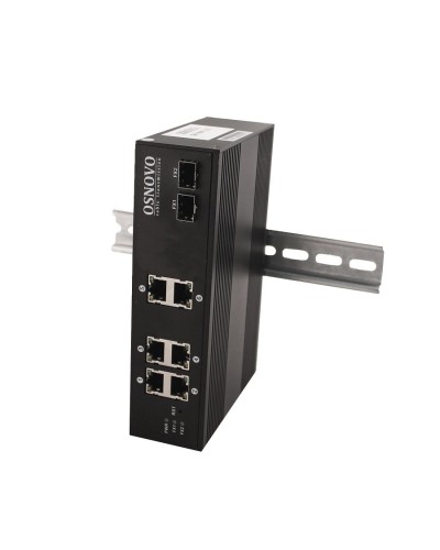 SW-8062/IC. Промышленный PoE коммутатор Gigabit Ethernet на 8 портов. OSNOVO в Омске