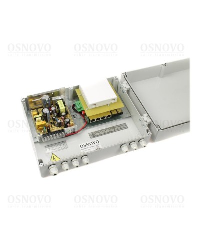 SW-80402-W(port 60W). Коммутатор 6-портовый. OSNOVO в Омске