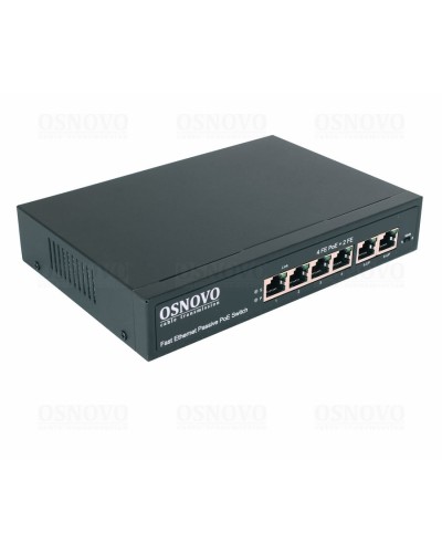 SW-20600/A(80W). Коммутатор Fast Ethernet на 6 портов. OSNOVO в Омске