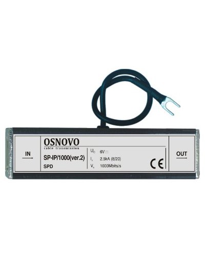 SP-IP/100(ver2). Устройство грозозащиты цепей Ethernet. OSNOVO в Омске