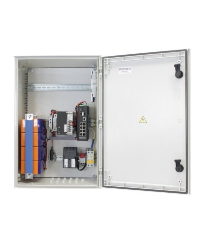 OSP-46TB1(SW-80802/ILS(port 90W)). Уличный коммутатор с PoE. OSNOVO в Омске