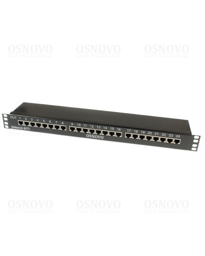 SP-IP24/1000PR. Устройство грозозащиты цепей Ethernet. OSNOVO в Омске