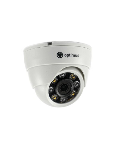 IP-E022.1(2.8)PF_V.1. Видеокамера IP купольная. Optimus в Омске