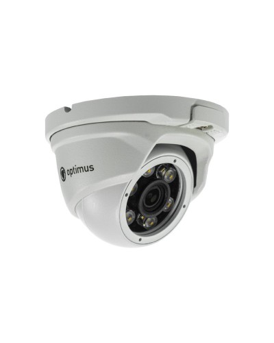 IP-E044.0(2.8-12)P. Видеокамера IP купольная. Optimus в Омске
