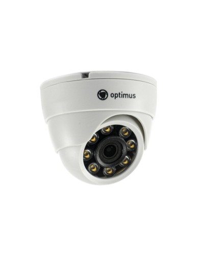 IP-E025.0(2.8)PF_DP03. Видеокамера IP купольная. Optimus в Омске