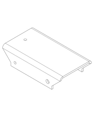 PERCo-MB-16.8. Накладка прямая верхняя. PERCo в Омске