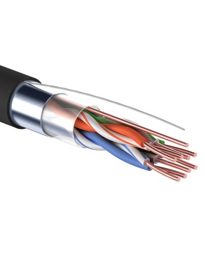F/UTP 4PR 24AWG, CAT5e. OUTDOOR, 305м. PROconnect (01-0154). Кабель «витая пара» (LAN) для структурированных систем связи. PROCONNECT в Омске