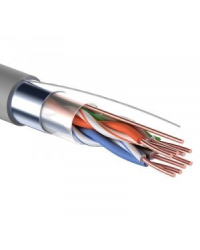 F/UTP 4PR, 24AWG, CAT5e, PVC, 100м PROconnect (01-0152-100). Кабель «витая пара» (LAN) для структурированных систем связи. PROCONNECT в Омске