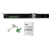 R-MC1-32-4x2S-2x3C13-2x2C19-A-1820-K. Блок силовых розеток с контроллером. REM