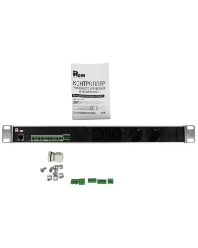 R-MC1-32-2S-3C13-440-K. Блок силовых розеток с контроллером. REM в Омске