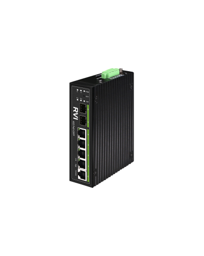 RVi-1NSIM4GP-2S. Коммутатор с питанием по PoE. RVi в Омске